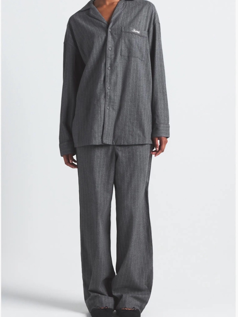SKIMS Flannel Elevated Sleep Set - NWT